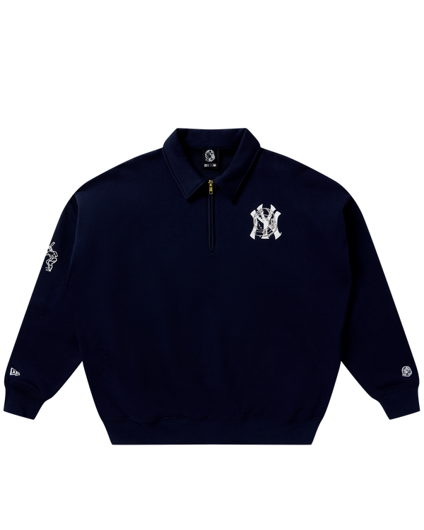 NY Yankees Quarter Zip Pullover