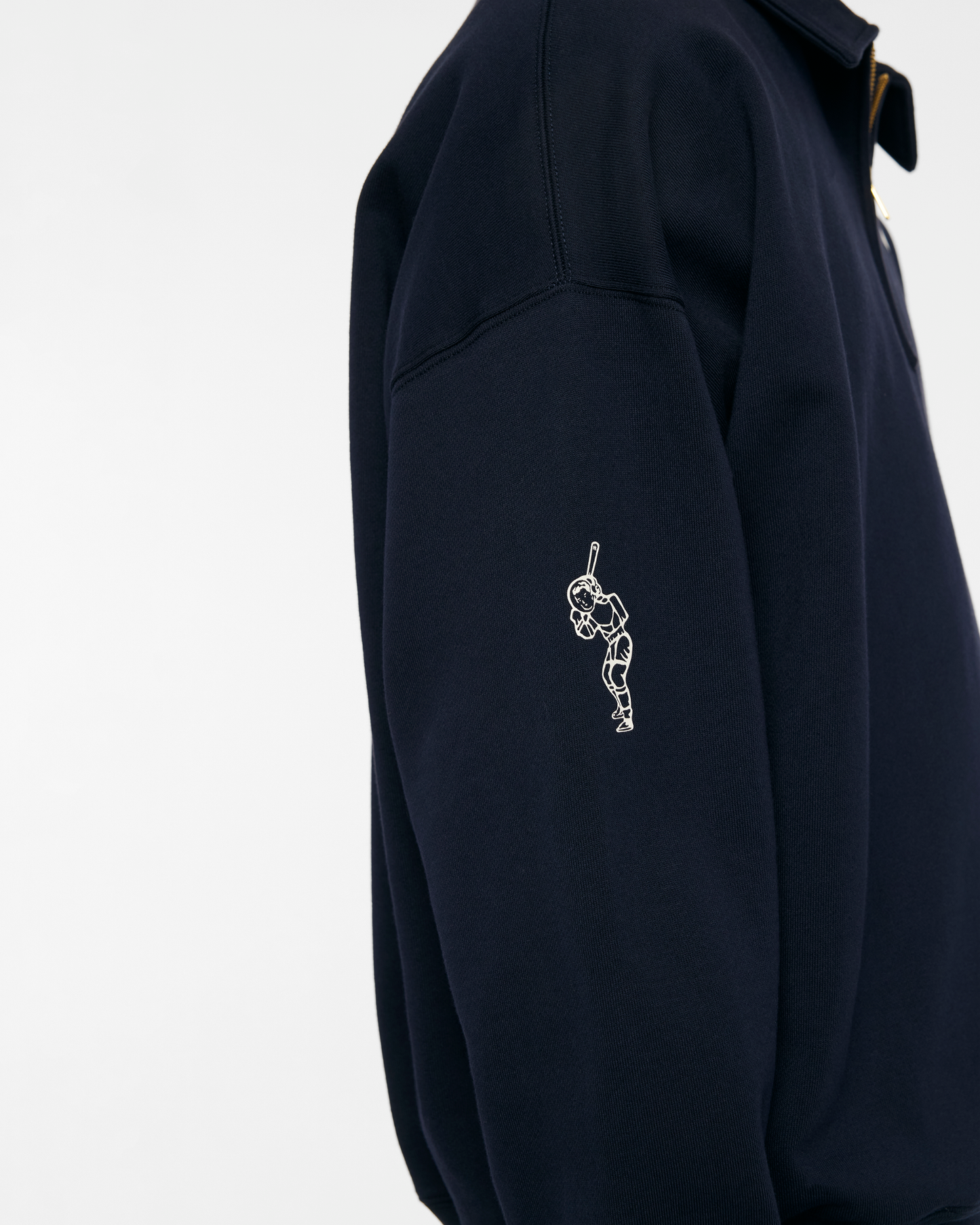 NY Yankees Quarter Zip Pullover