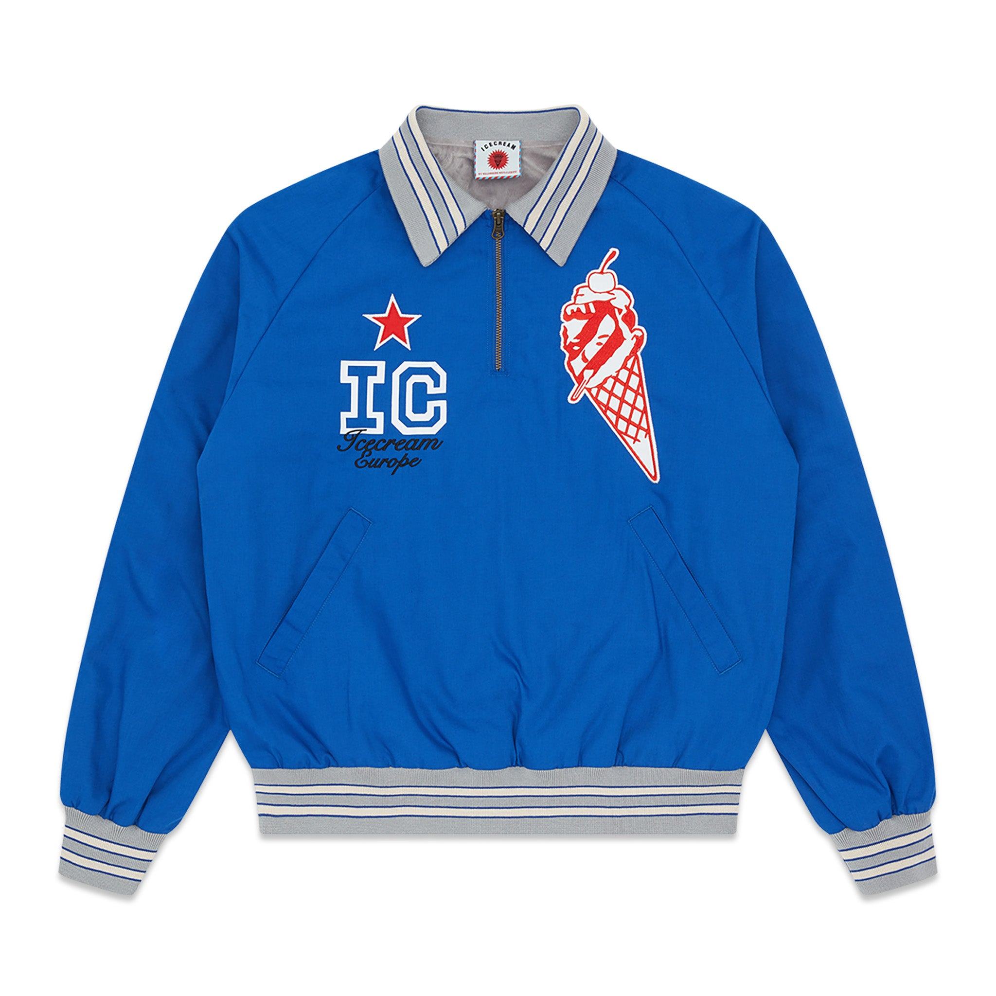 BASEBALL COLLARED BOMBER JACKET