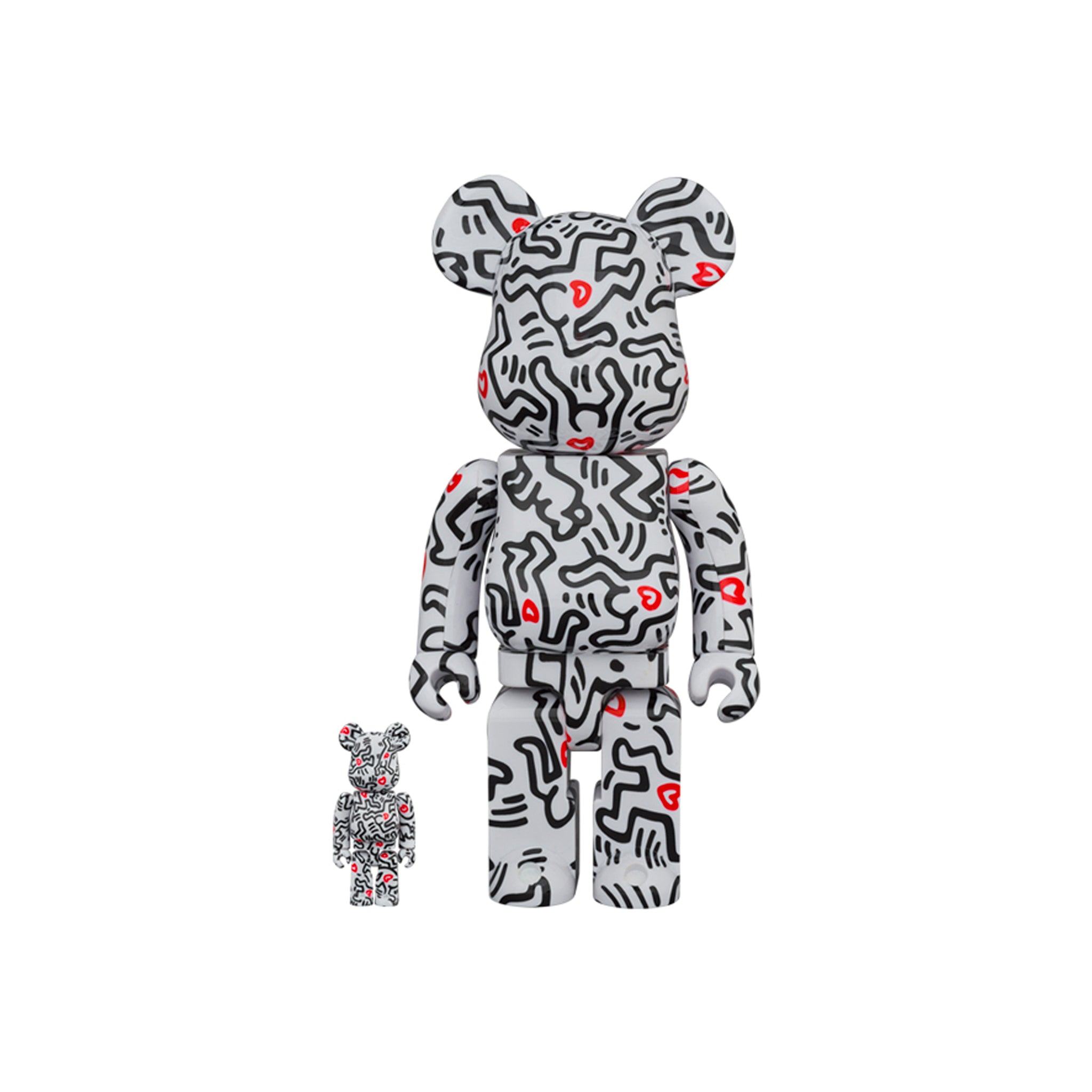 BE@RBRICK KEITH HARING #8 100％ & 400％-