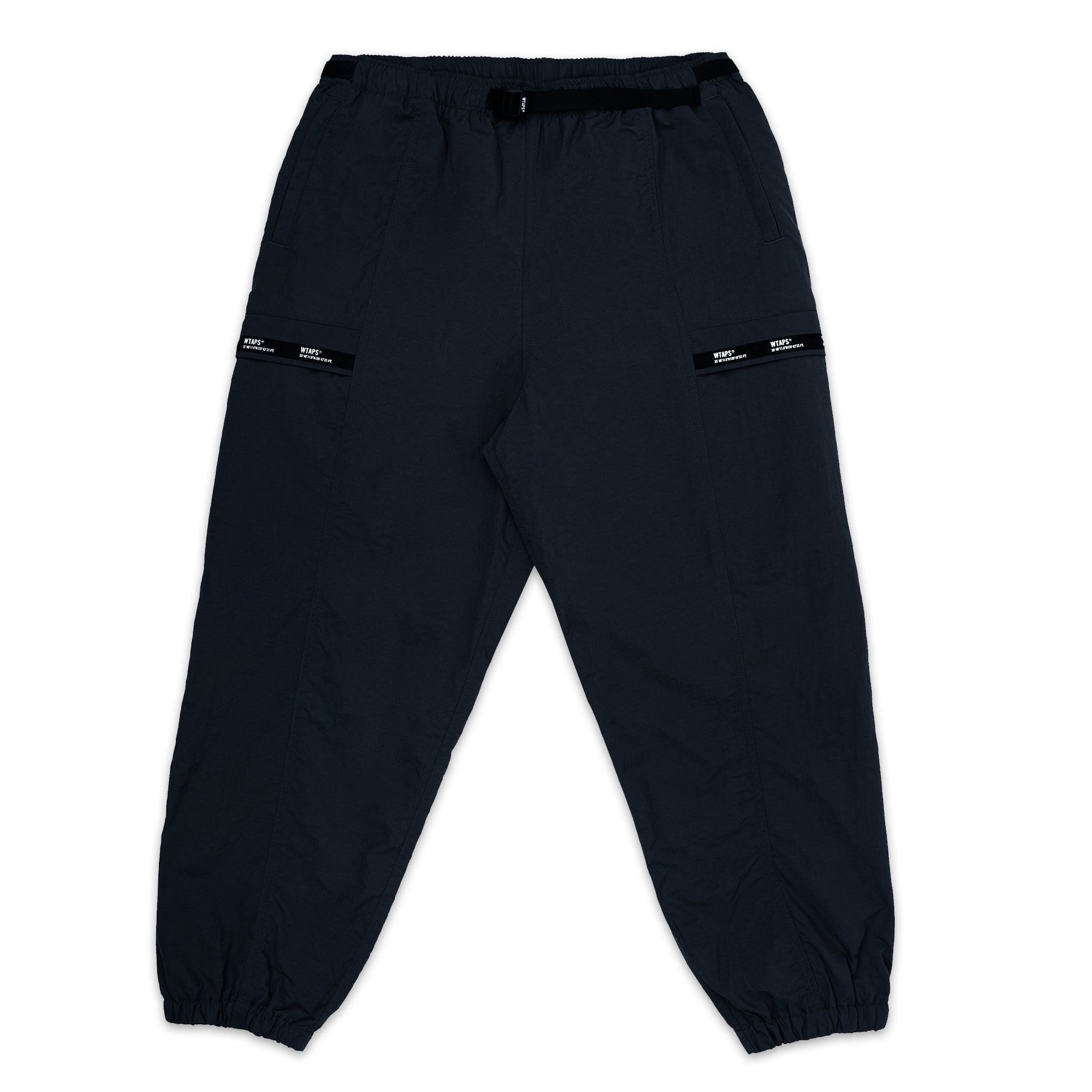 19SS WTAPS TRACKS /TROUSERS. NYLON. ブラック