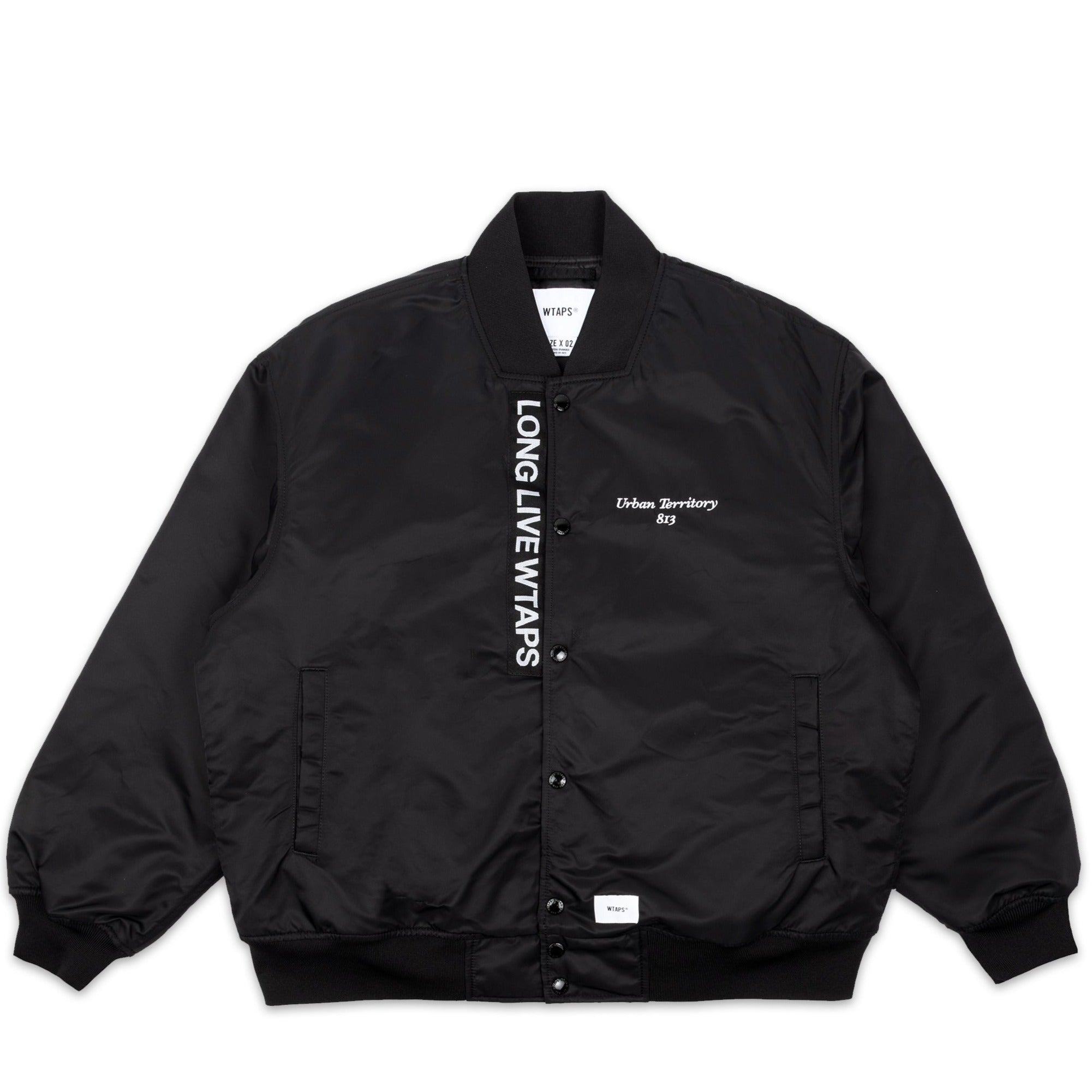 【L】21aw Wtaps TEAM JACKET NYLON TWILL