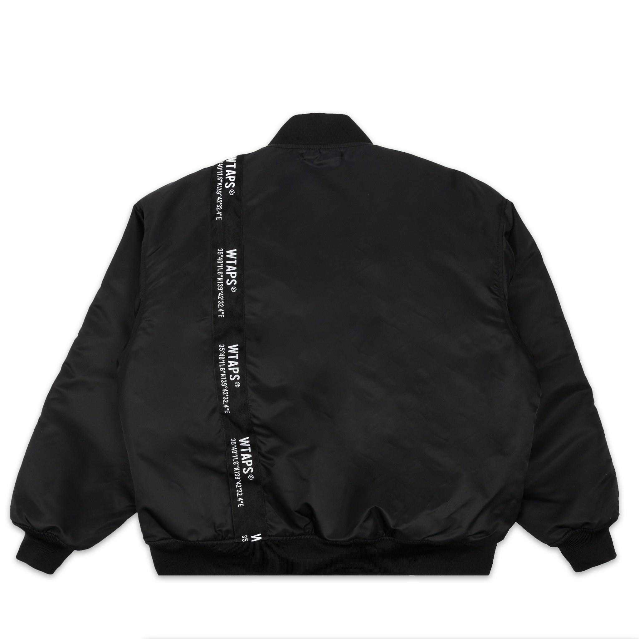 WTAPS TEAM /JACKET / NYLON. TWILL. TEXT-