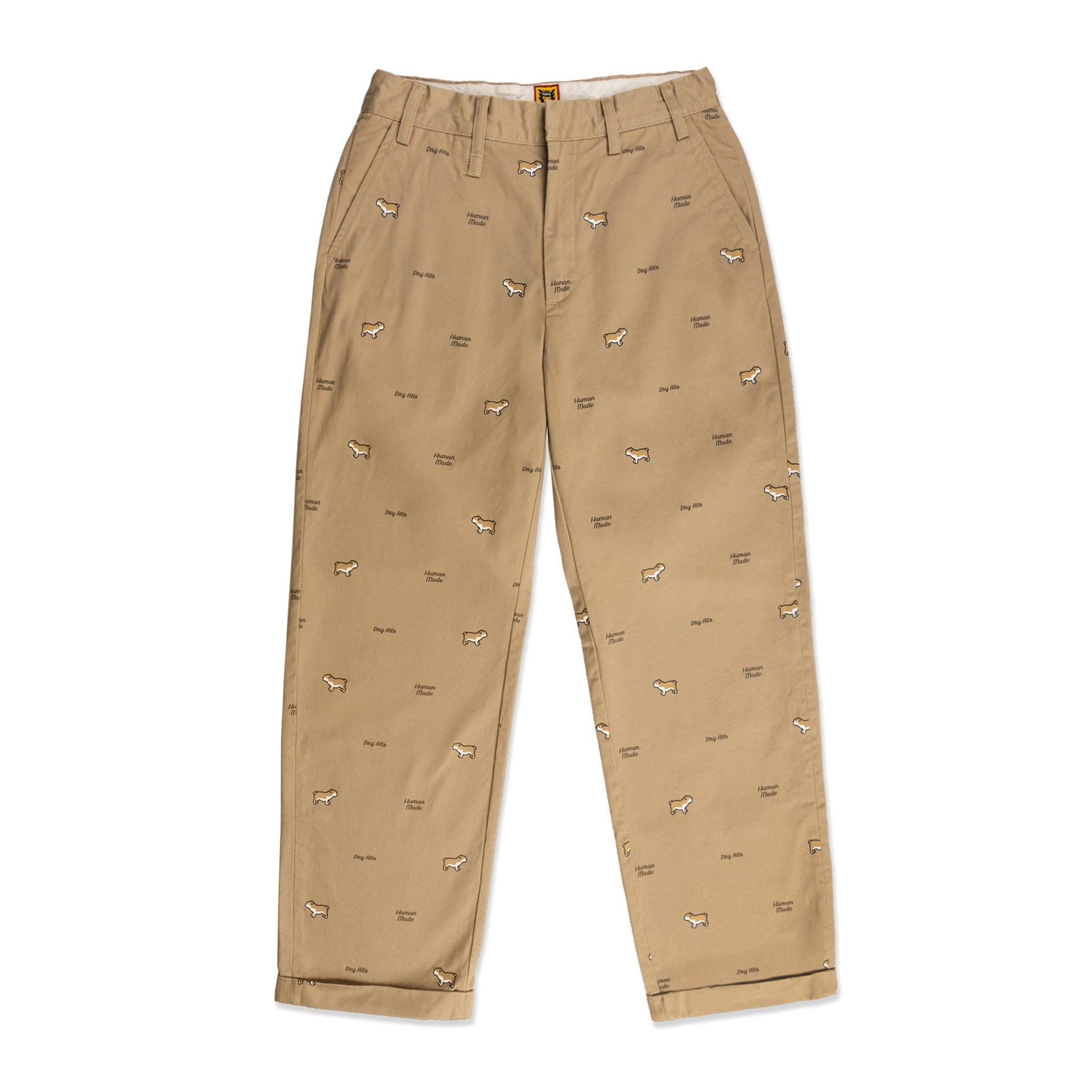 PATTERN PRINTED CHINO PANTS