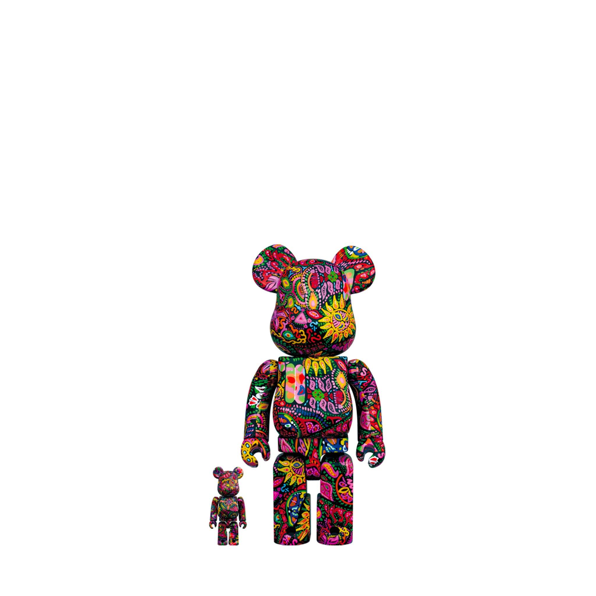 BE@RBRICK Psychedelic Paisley 100% 400%-