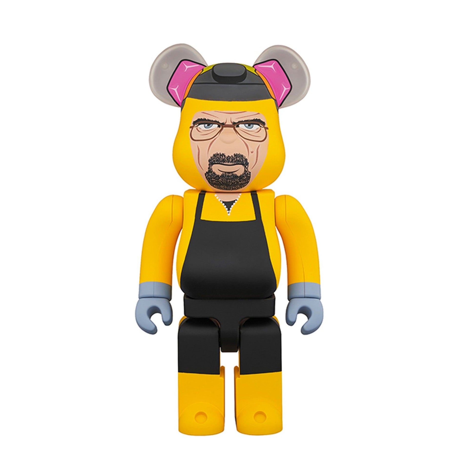 BE@RBRICK BREAKING BAD WALTER WHITE (CHEMICAL PROTECTIVE CLOTHING VER.) 1000% - Medicom