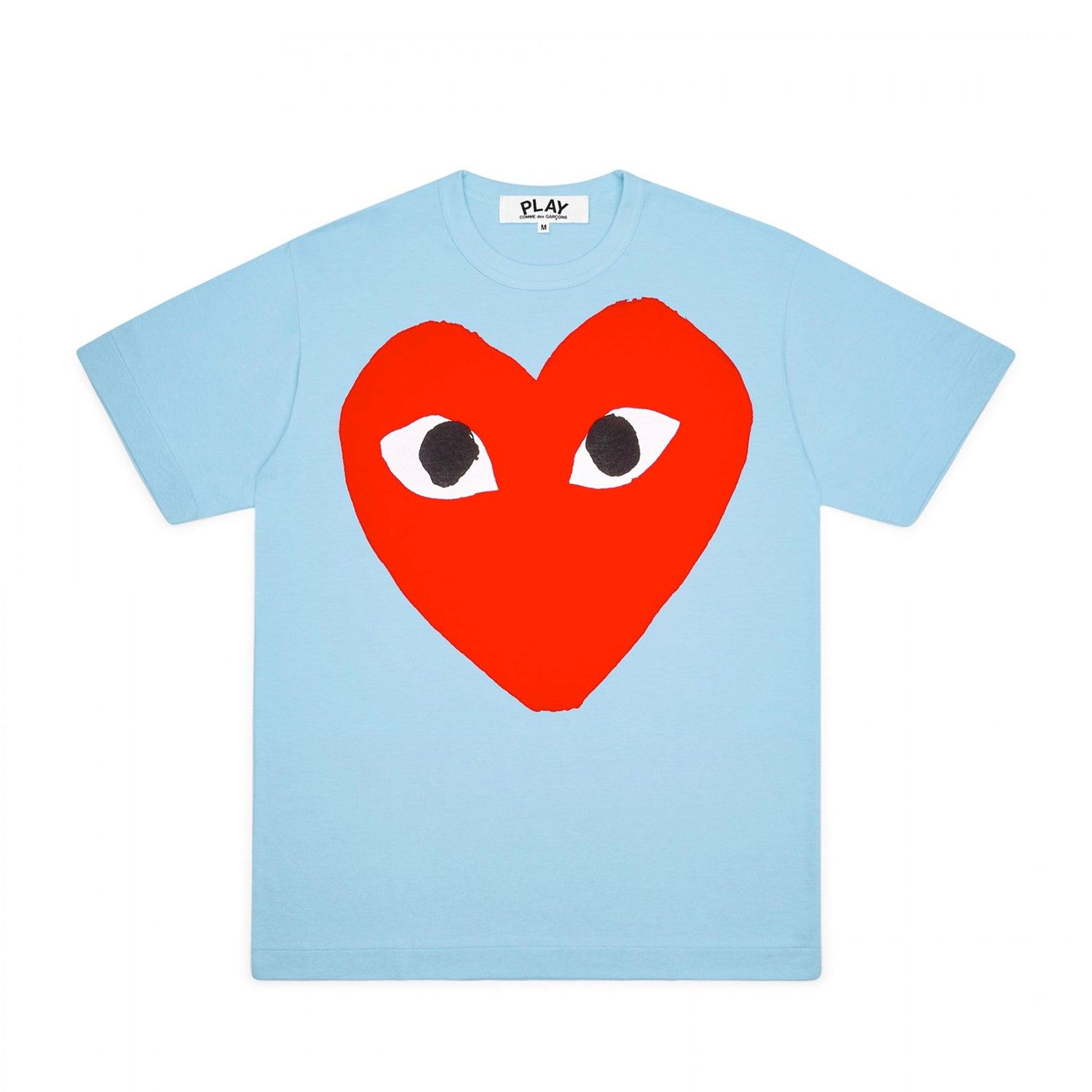 BIG RED HEART PASTELLE T-SHIRT - Comme des Garçons PLAY