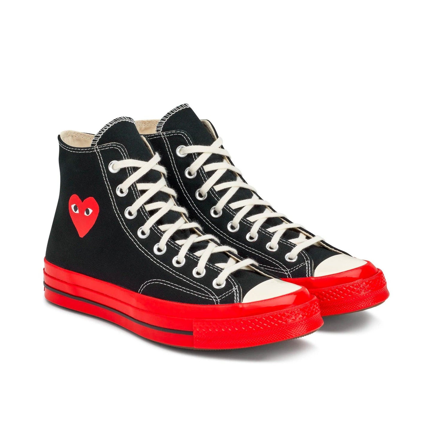 CHUCK TAYLOR RED SOLE HIGH TOP - Comme des Garçons PLAY